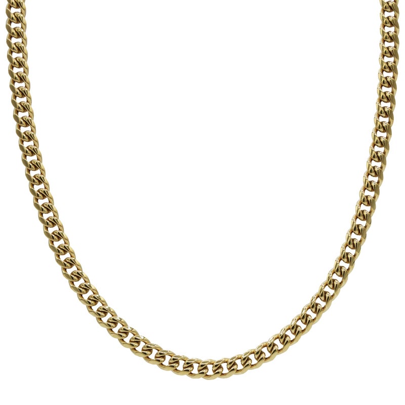 GLD Cuban Link Chain for Men and Women - 6MM, 18ï¿½, 18K Gold-Plated Miami Cuban Chain with Premium Travel Pouch - Snatch-Proof, Sweat-Proof, Fade-Resistant - Lifetime Quality, Designed in Miami - Image 1
