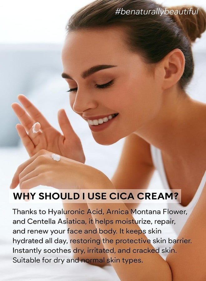 The Ceel Intense Repair Cica Cream – Moisturizer Balm with Madecassoside, Centella Asiatica, Panthenol & Hyaluronic Acid – Soothing Barrier Recovery for Sensitive Skin – 50ml - Image 2