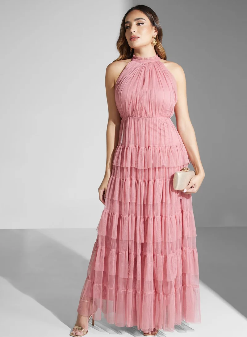 Anaya With Love Halter Neck Dress