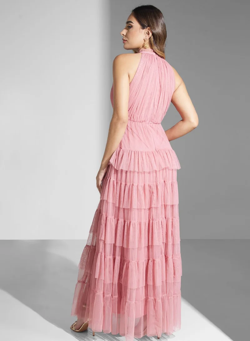 Anaya With Love Halter Neck Dress