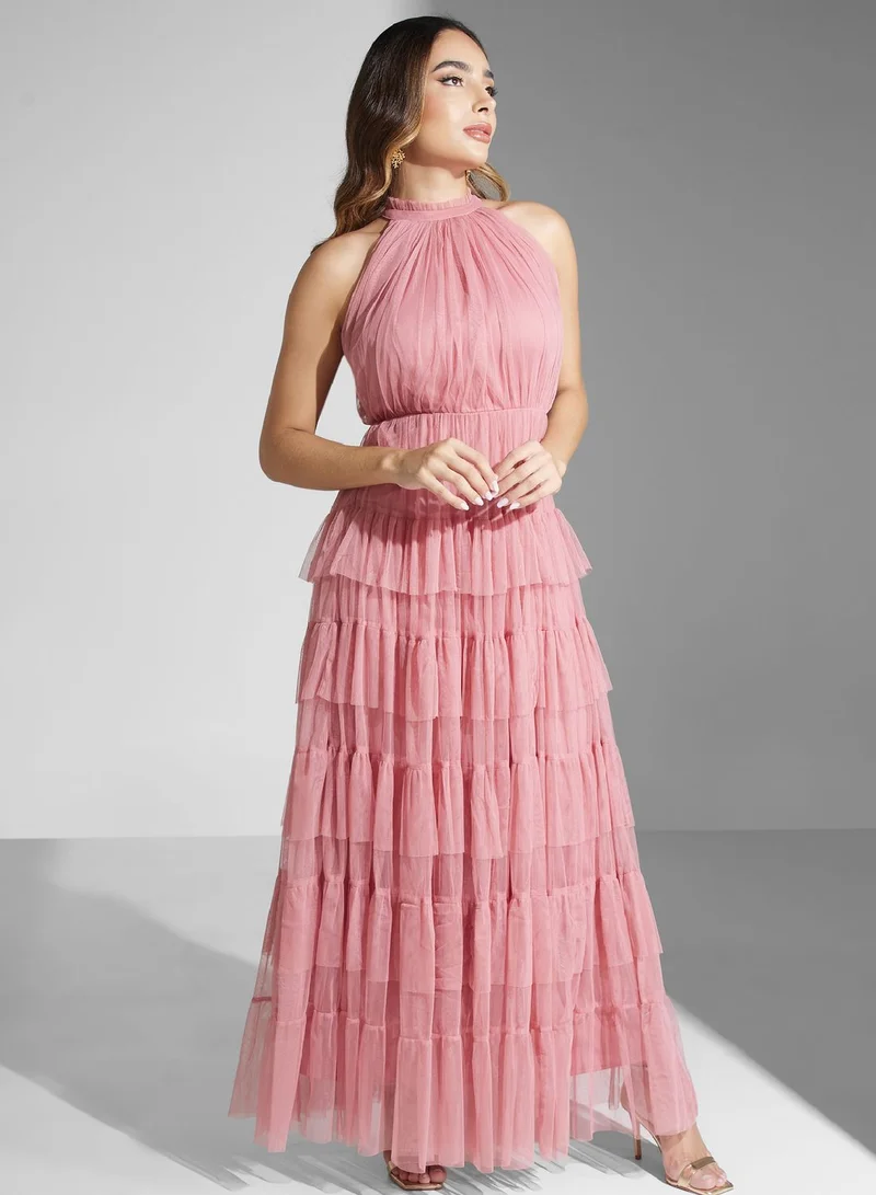 Anaya With Love Halter Neck Dress