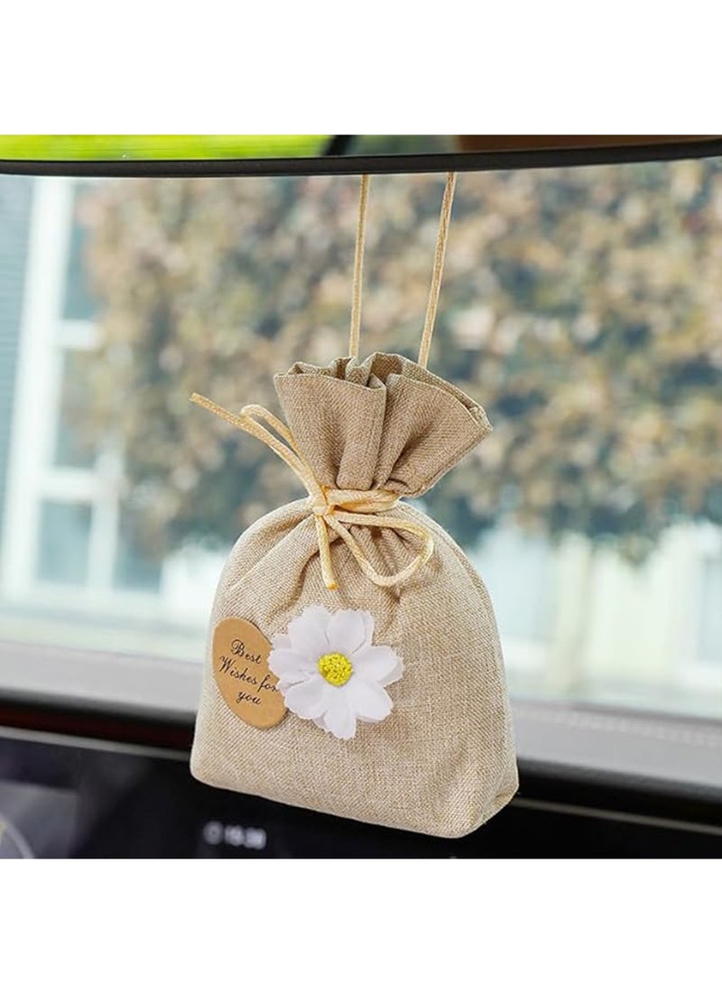 Generic 5 Pcs Car Air Freshener,Perfume Fragrance Sachets,Lavender Sachet Bags,Lavender Sachets for Drawers and Closets,Sachet Bags Scented for Men,with Long-Lasting Fragrance - Image 4