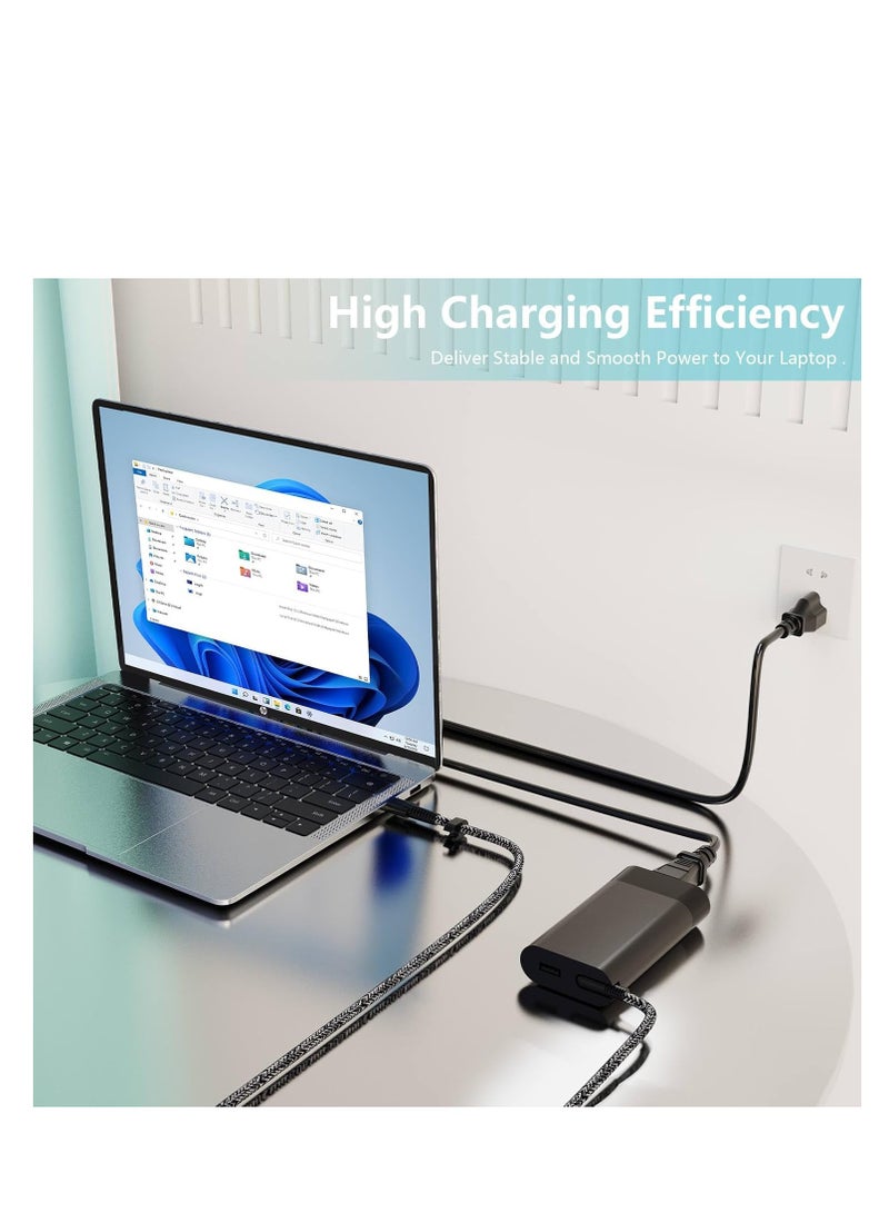 110W 5A 20V USB-C TPN-DA24 AC Charger for HP Spectre X360 Elitebook x360 HP Chromebook 14 14A G5 11 11A G6 EE G7 G8 X360 Laptop Power Supply Adapter Cord - Image 3