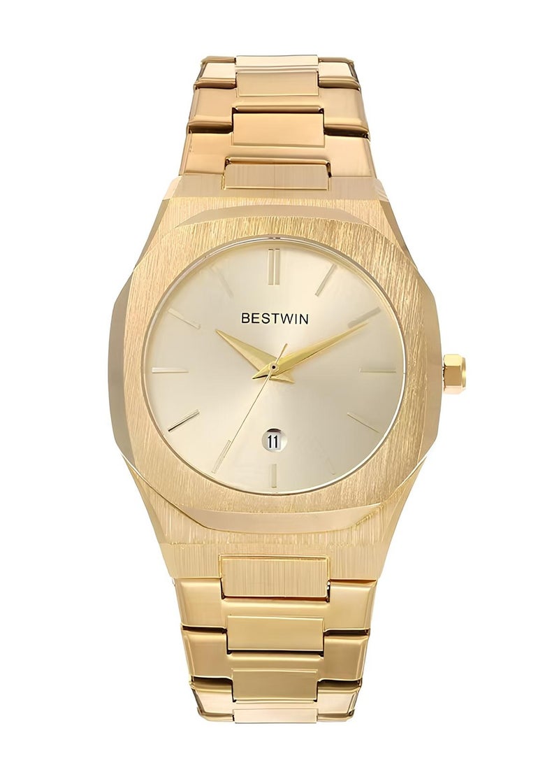 Bestwin gold watch for men - Image 1