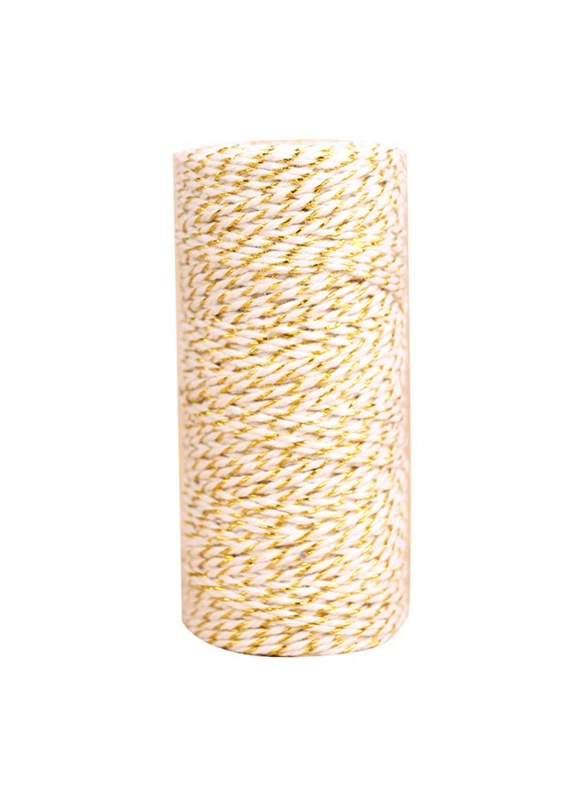 آنا حبل قطن بلاتيني بطول 100 متر لتغليف الهدايا DIY - Image 2