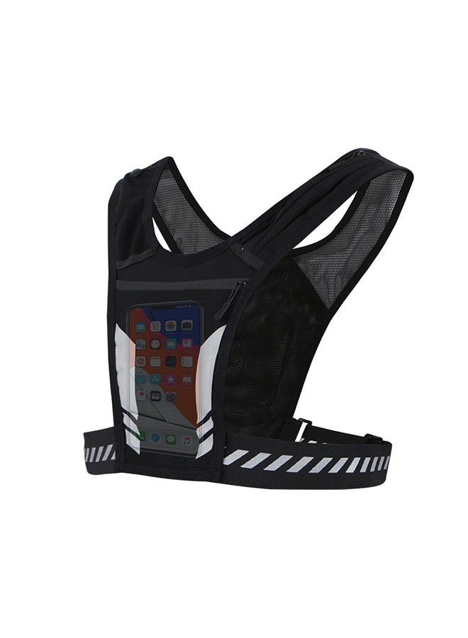 Breathable Cycling VestRunning VestMobile Phone Backpack - Image 1