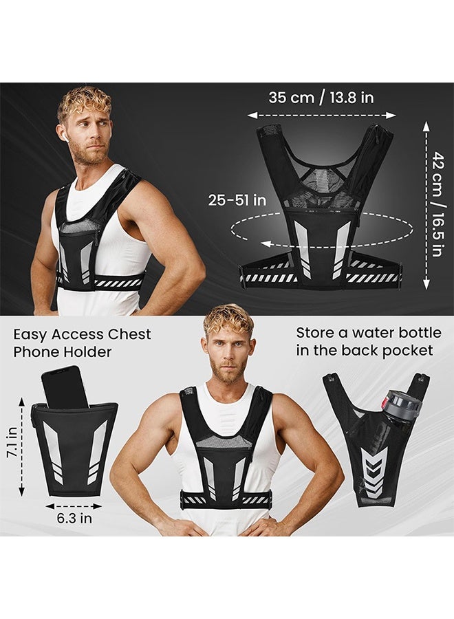 Breathable Cycling VestRunning VestMobile Phone Backpack - Image 5