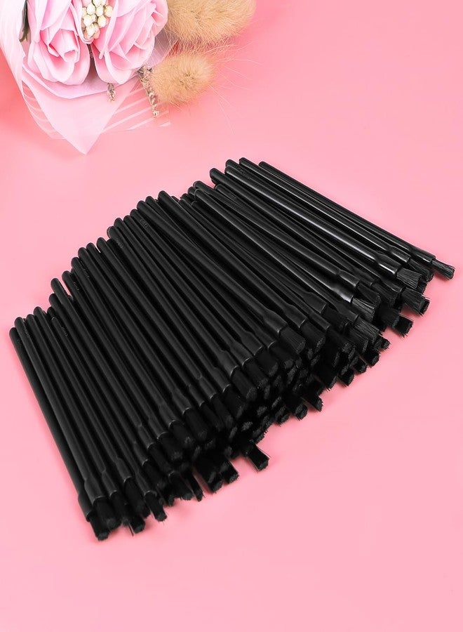 Frcolor 100PCS Disposable Lip Brush Applicator Disposable Lip Gloss Brushes Lipstick Wands Applicator Flat Brush Makeup Cosmetic Tools - Image 3