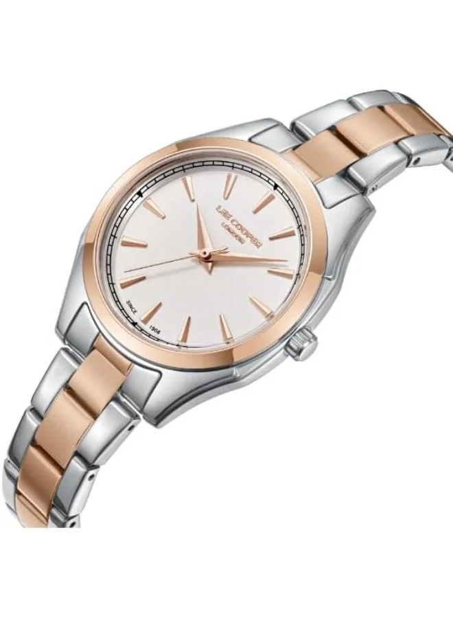 لي كوبر LEE COOPER Women Analog Silver Dial Watch - LC08006.530