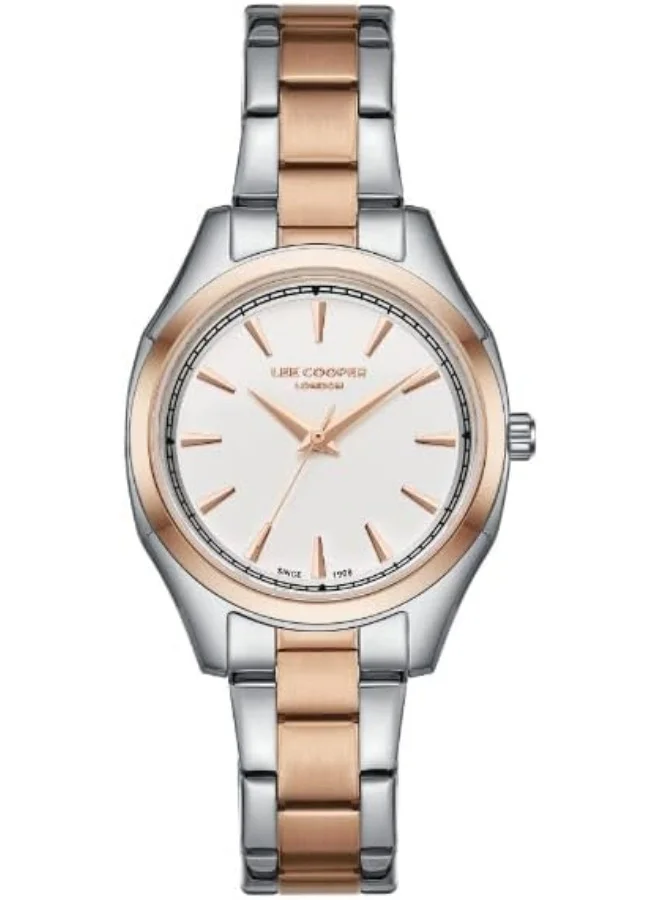 لي كوبر LEE COOPER Women Analog Silver Dial Watch - LC08006.530