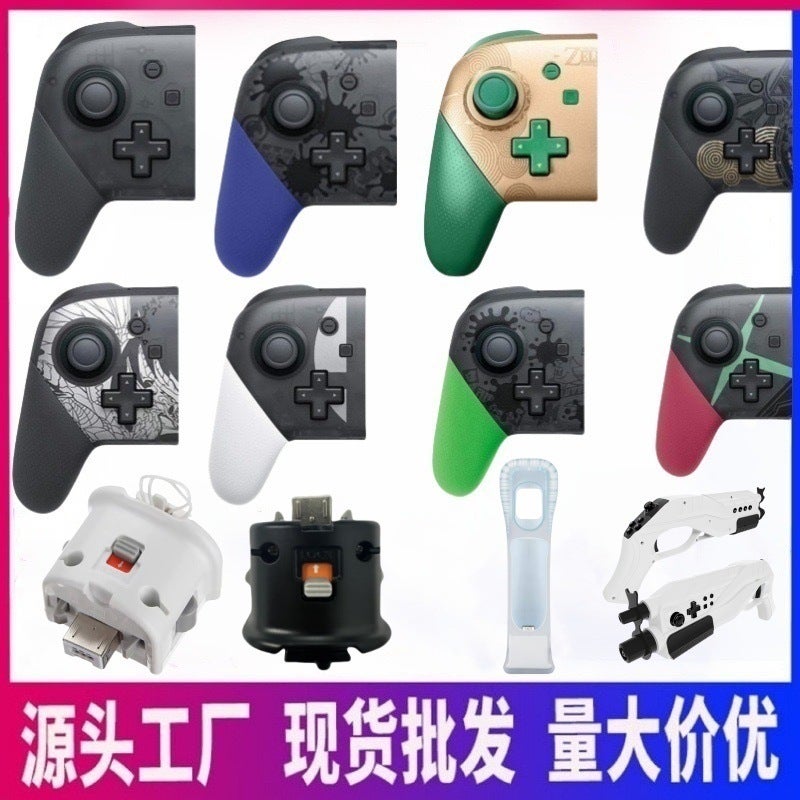 مقبض Ns Switch Joycon اللاسلكي بلوتوث مع حبل يدوي استشعاري - Image 4