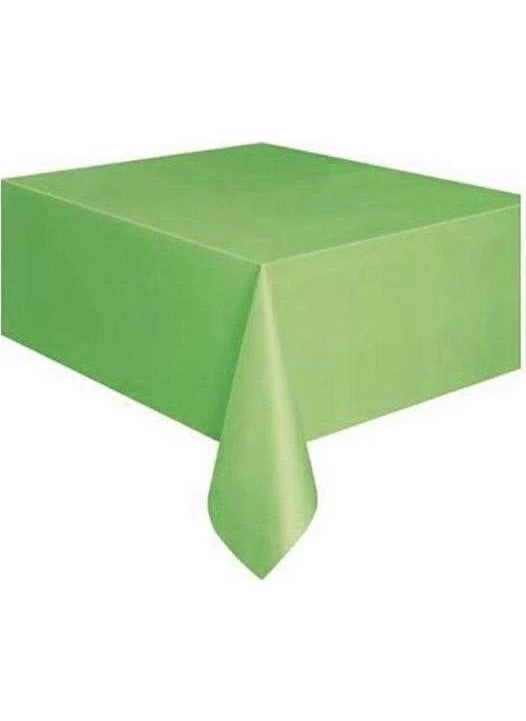 My Party Ready Green Color Plastic Tablecloth 120 x 180 cm 