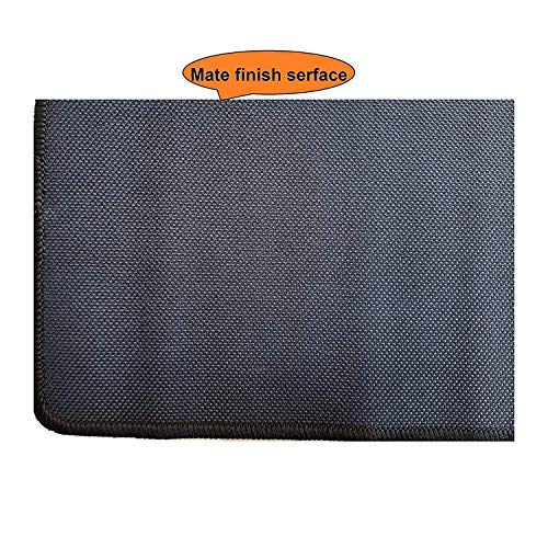 SPIN CART Gaming Mouse pad, Long XXL Extended Desk Table Mat Mousepad for Laptop PC Computer (Black) - Image 5