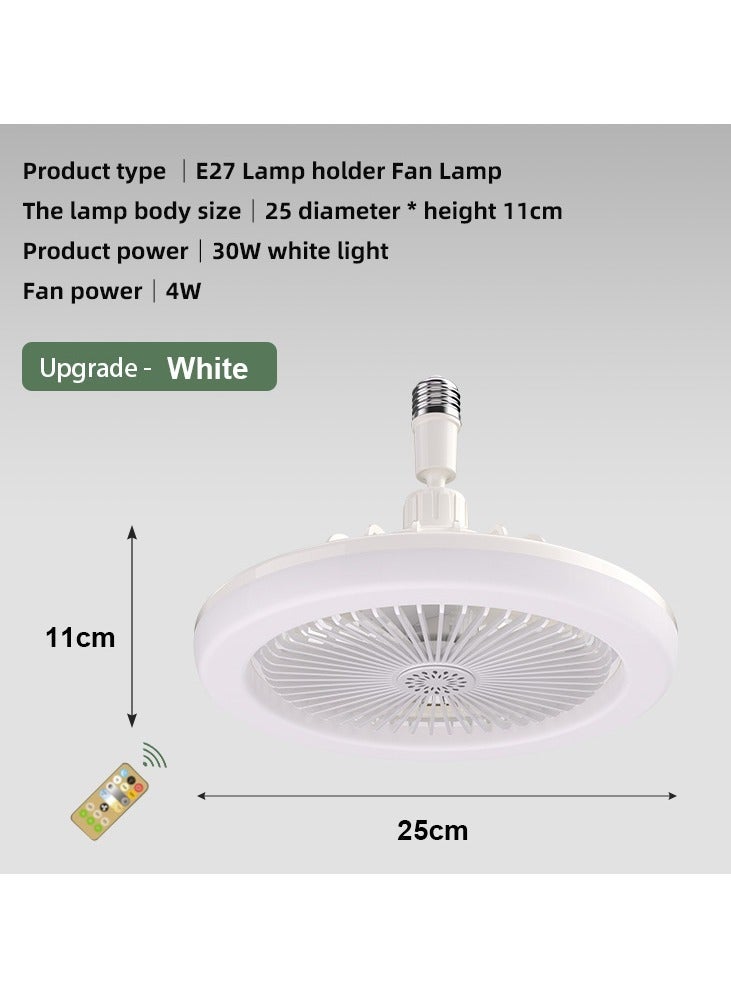 مراوح سقف مع أضواء وجهاز تحكم عن بعد، ثريا مع مروحة سقف، مروحة سقف فائقة الصمت 3 سرعات قابلة للتعديل مع جهاز تحكم عن بعد لغرفة المعيشة وغرفة النوم - Image 5