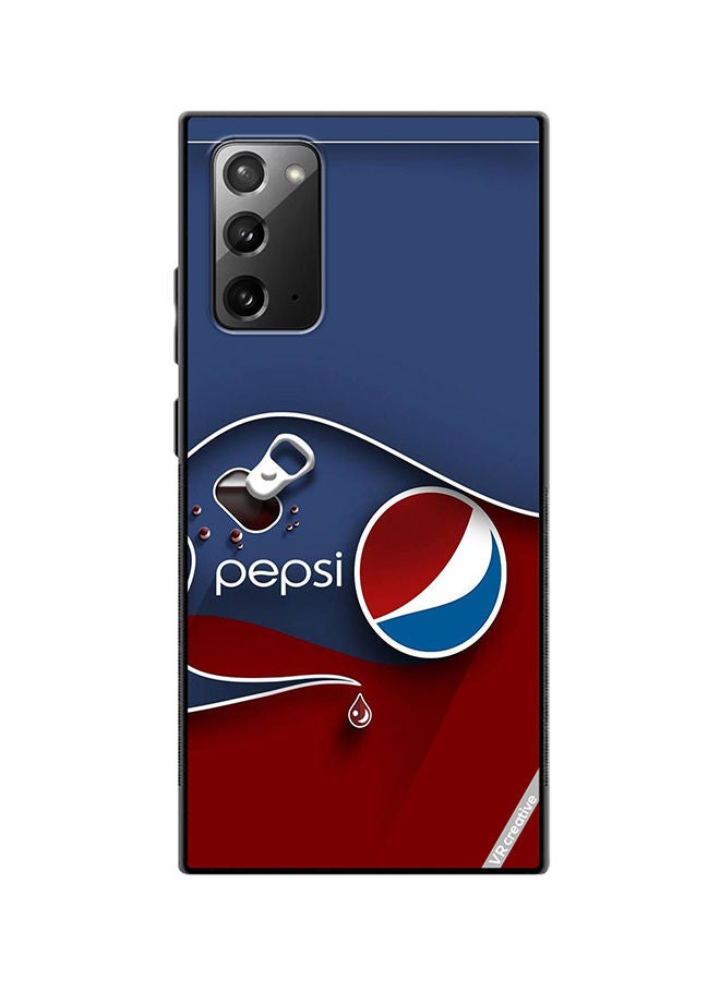 VR CREATIVE Protective Case Cover For Samsung Galaxy Note20 5G Pepsi Design Multicolour - Image 1