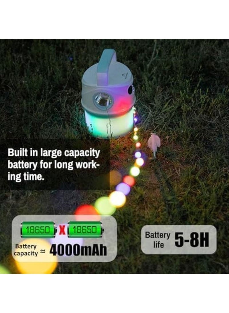 PEETTA Outdoor Camping Light String Lamp Picnic Canopy Tent Romc Light Party Courtyard Garden LED Decoration Light - Image 3