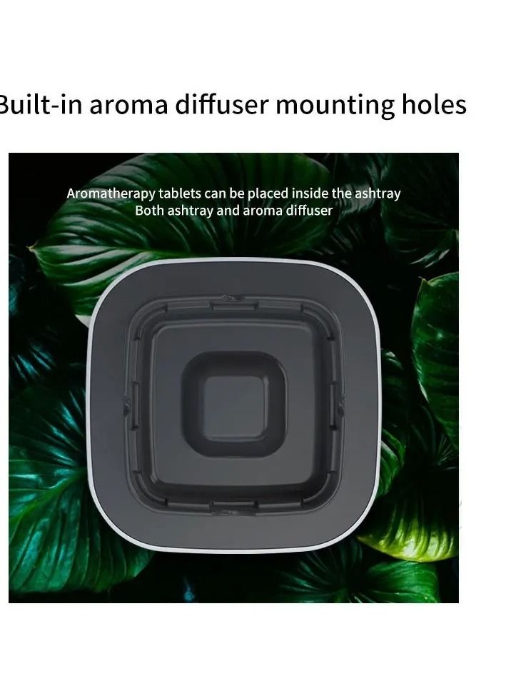 Ashtray with Exhaust Fans