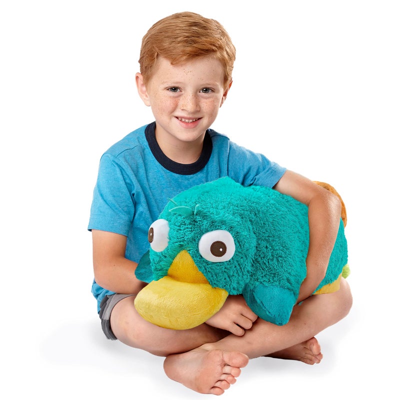 Pillow Pets My Pillow Pets Authentic Disney Perry Folding Plush Pillow, 18-Inch, Large - Image 4