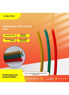 Generic Wire Drawing Manufacturer Type C Data Cable Nylon Braided Cable Type C Charging Cable Mobile Phone Fast Charging Cable-Color:green  - Image 1