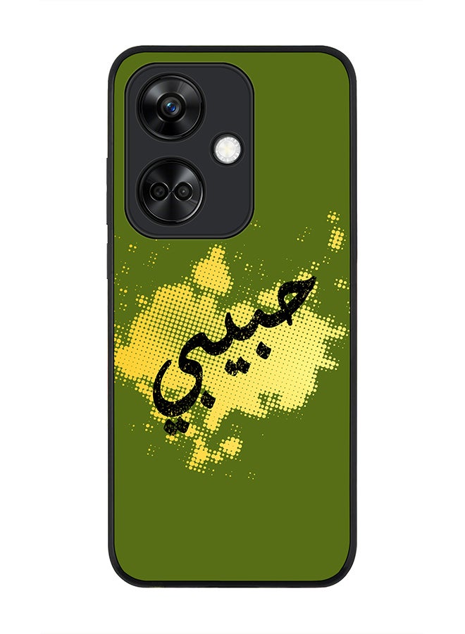 Stylizedd Rugged Black Edge case for OnePlus Nord CE3 Custom Slim fit Flexible Anti Drop Thin Phone Case Cover - Habeebi - Image 1