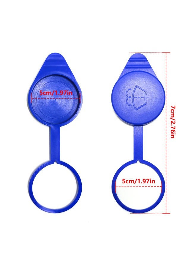 Ouzorp 2PCS 51mm /2" Good Sealing Windshield Wiper Washer Fluid Reservoir Tank Bottle Cap Replacement Cap Compatible with 2012-2018 Ford Focus - Image 2