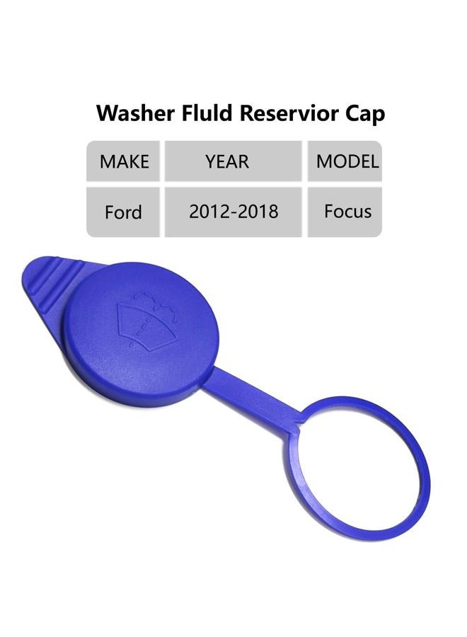 Ouzorp 2PCS 51mm /2" Good Sealing Windshield Wiper Washer Fluid Reservoir Tank Bottle Cap Replacement Cap Compatible with 2012-2018 Ford Focus - Image 5