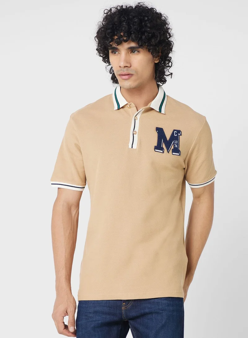 Iconic Embroidered Logo Polo