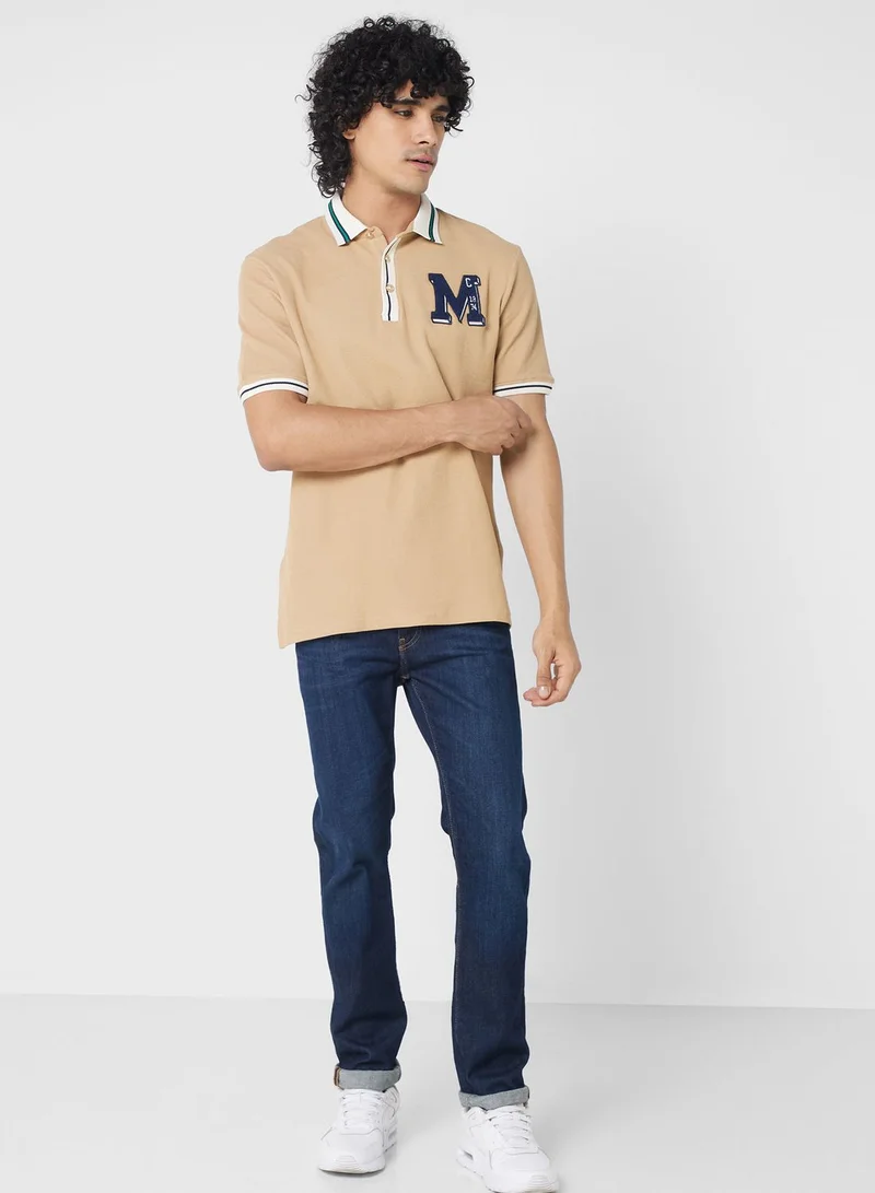 Iconic Embroidered Logo Polo