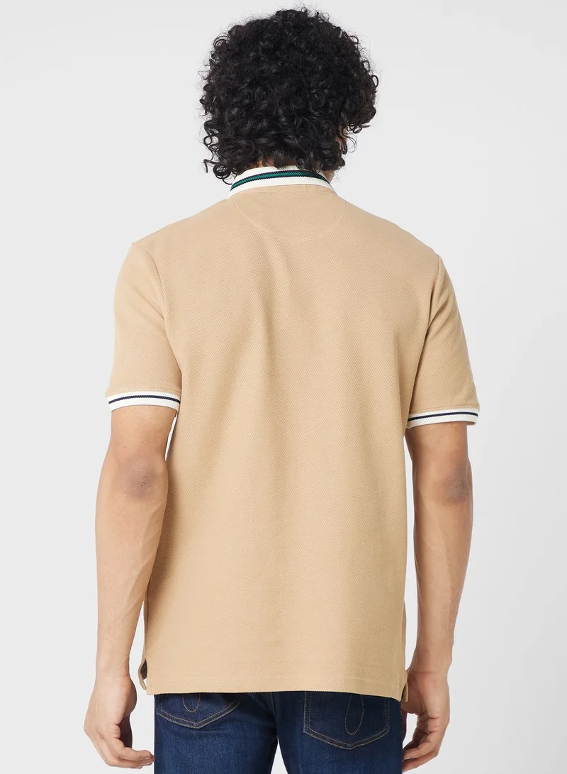 Iconic Embroidered Logo Polo