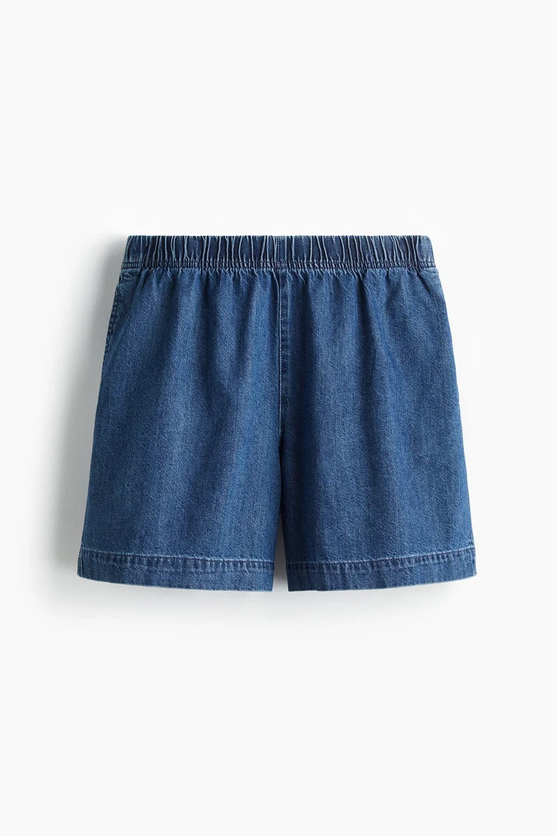 H&M Denim pull-on shorts