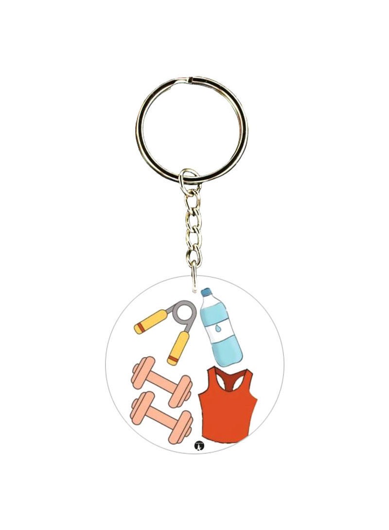 Printed Double Sided Keychain