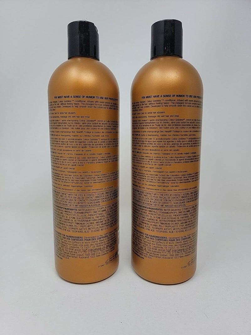 BED HEAD Tigi Colour Goddess Oil Infused Conditioner for Coloured Hair 2536 Oz (Pack Of 2) - Image 2