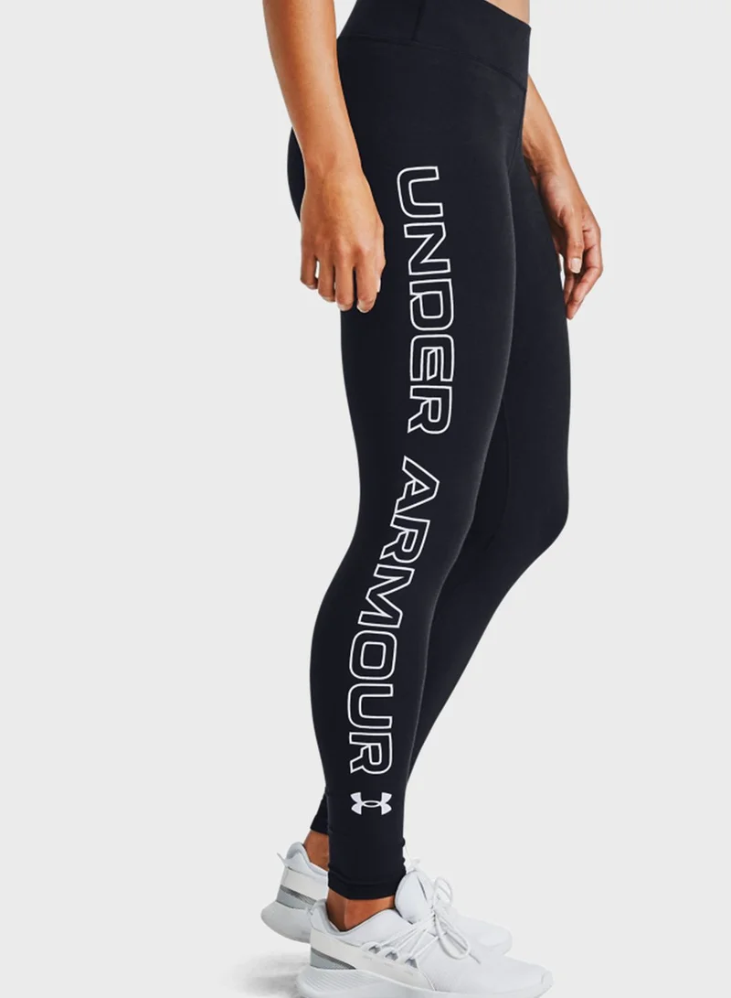 UNDER ARMOUR Favorite Wordmark Leggings