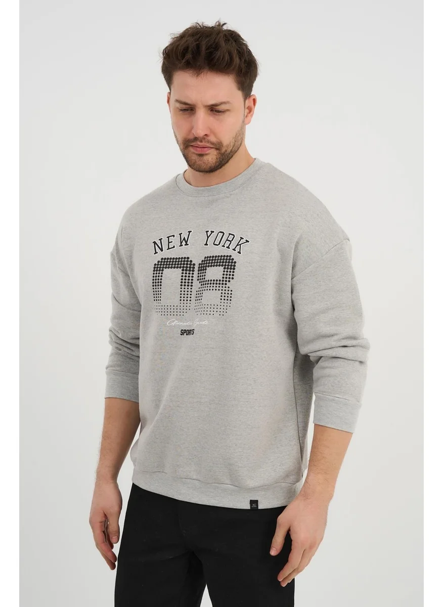 Alexander Gardi Crew Neck Unisex Printed Sweatshirt (UNX-37401)