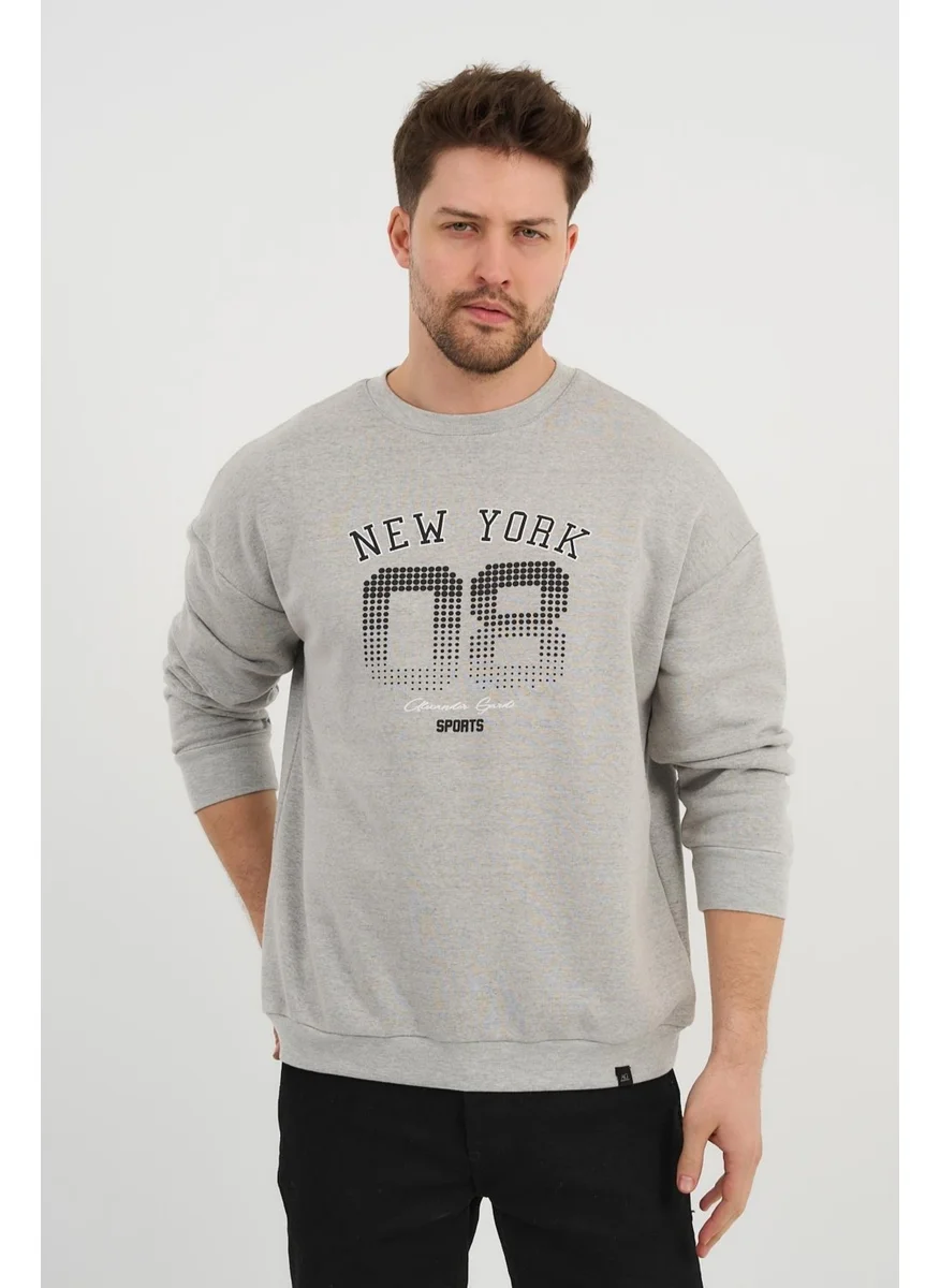 Alexander Gardi Crew Neck Unisex Printed Sweatshirt (UNX-37401)