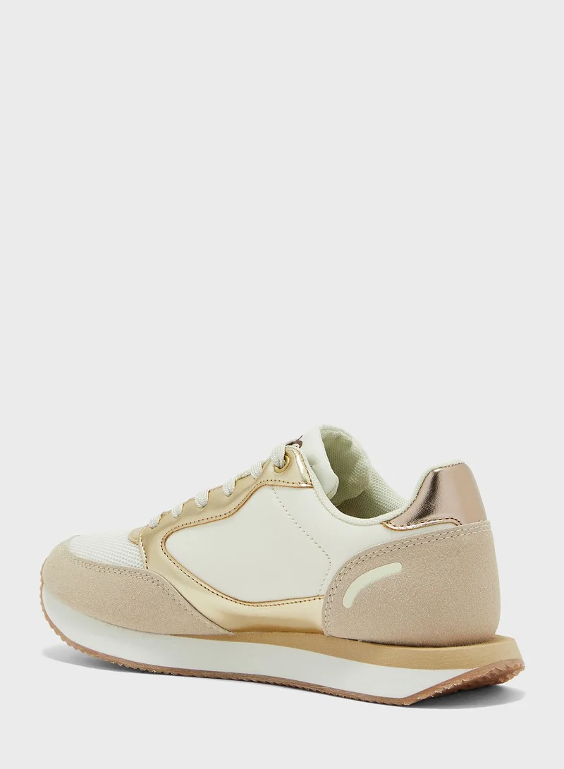 U.S.Polo Lace Up Low Top Sneakers