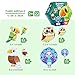 TOI Large Piece Toddler Puzzles for 24 Years Old 4 Packs Beginner Puzzles for Toddlers Kids Big Shape Preschool Learning Puzzle for Boys Girls Gift Forest Birds - Image 4