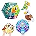 TOI Large Piece Toddler Puzzles for 24 Years Old 4 Packs Beginner Puzzles for Toddlers Kids Big Shape Preschool Learning Puzzle for Boys Girls Gift Forest Birds - Image 2