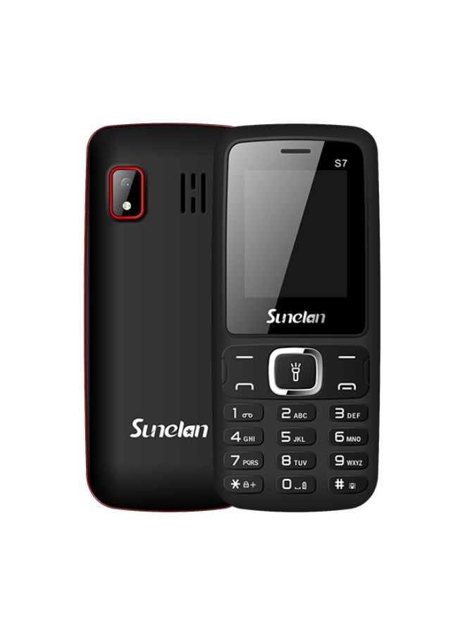  ‏سونيلان هاتف محمول Sunelan S7 بشريحتين، شاشة 1.8 بوصة، بطارية 1000 مللي أمبير، ذاكرة 32+32 ميجابايت - Image 2