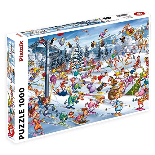 Piatnik 00 5351 Ruyer Skiing Puzzle - Image 1