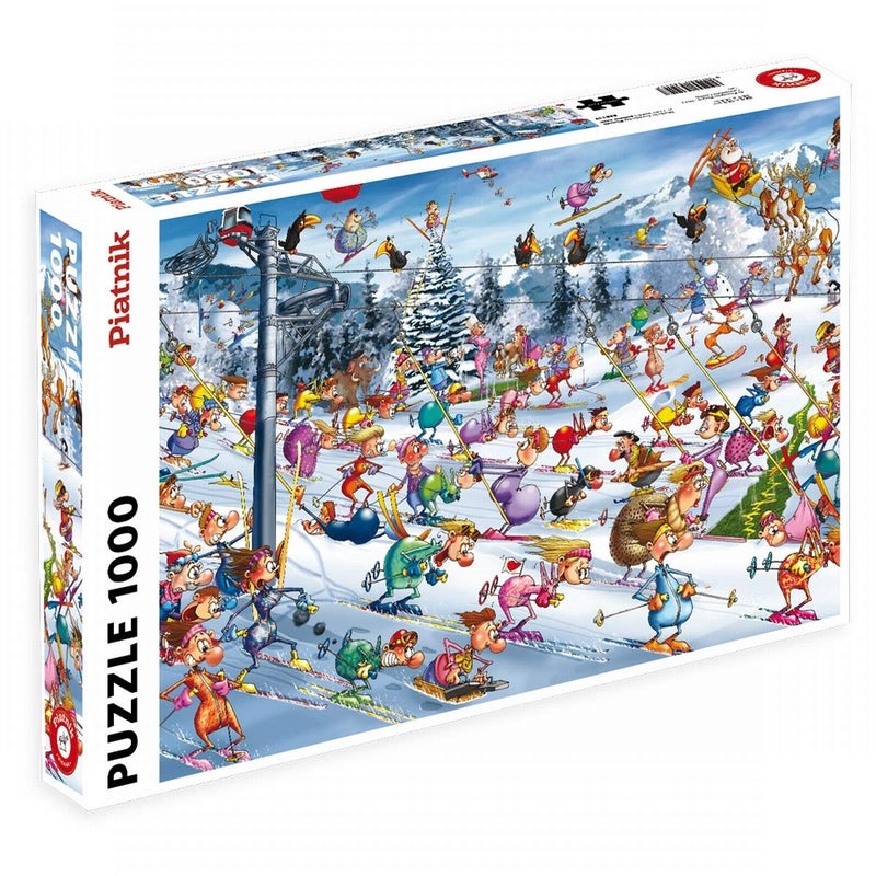Piatnik 00 5351 Ruyer Skiing Puzzle - Image 3