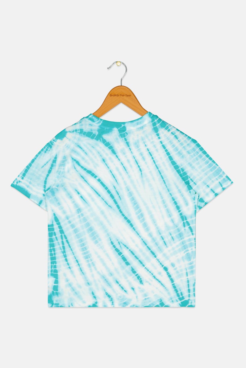 GAP Kids Boy Tie Dye Pocket T-Shirt, Multicolor - Image 2
