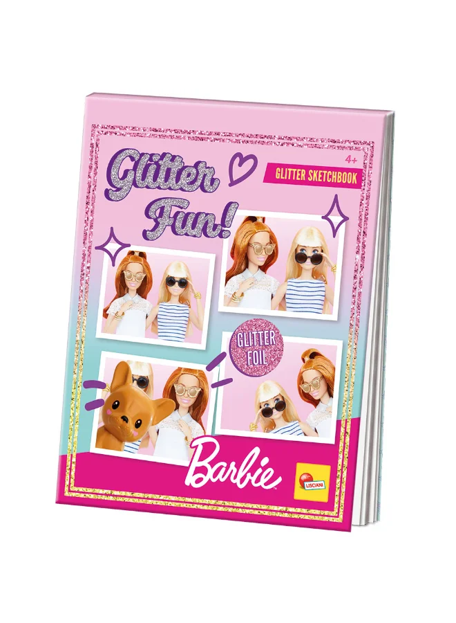 باربي BARBIE SKETCHBOOK GLITTER FUN