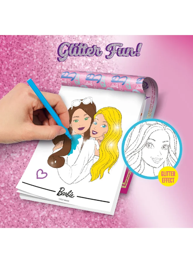 باربي BARBIE SKETCHBOOK GLITTER FUN