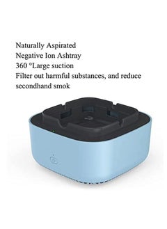 DUNISO Self extinguishing Ashtray 2 in 1 with Air Purifier Multifunctional  Ashtray Usb Rechargeable Ash Tray Electronic Ashtray with Filter for Outdoor Home Office Indoor Decoration  - Image 3