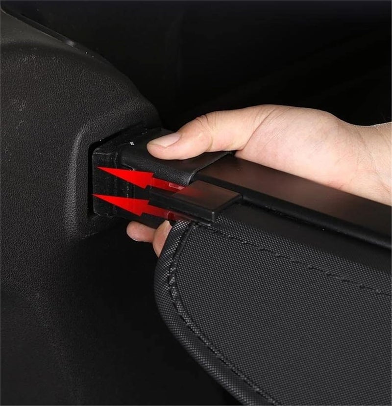 DEMULAX Rear Trunk Cargo Cover for Nissan Paladin 2015-2021 - Image 4
