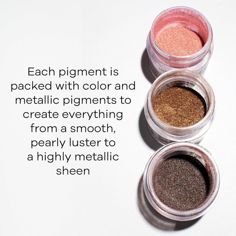 Jacquard Pearl Ex Powdered Pigments - Pumpkin Orange, 0.75 oz - Image 4