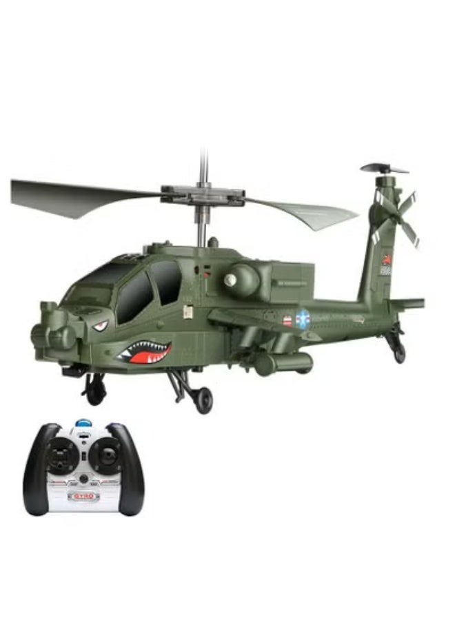 مروحية S109G AH-64 العسكرية المصغرة بالتحكم عن بعد، نموذج طيران بالأشعة تحت الحمراء 3.5 قناة