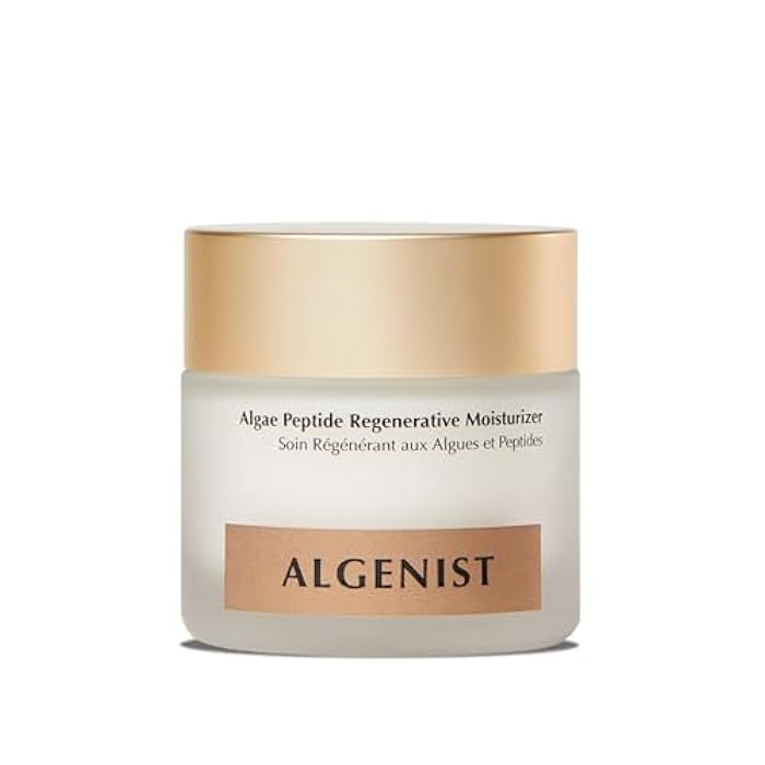 Algenist مرطب الوجه المتجدد من ألجينيست ببتيد الطحالب - كريم تجاعيد مرمم + مرطب ببتيد للترطيب الفوري + حماية حاجز البشرة - مصمم بحمض ألجورونيك المسجل (2 أونصة) - Image 1