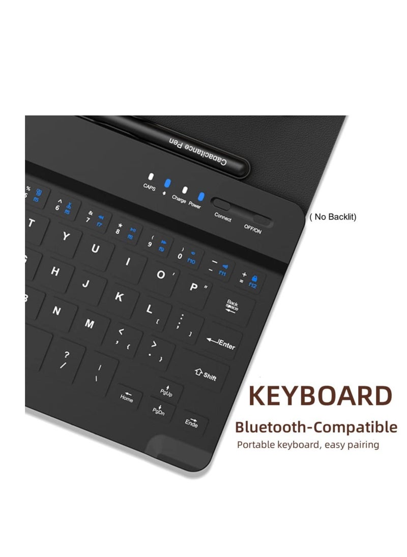 Aookay [4 in 1]Cover for Samsung Galaxy Z Fold 5/Fold 4 Keyboard Case, with Bluetooth Mouse, Capacitive Pen and Bluetooth Keyboard for Samsung Z Fold 4/Fold 3/Fold 2 (Black)  - Image 5